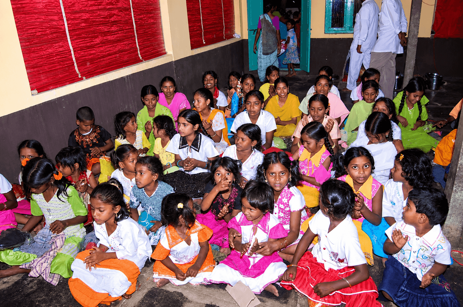 Children receiving supportive family care structure