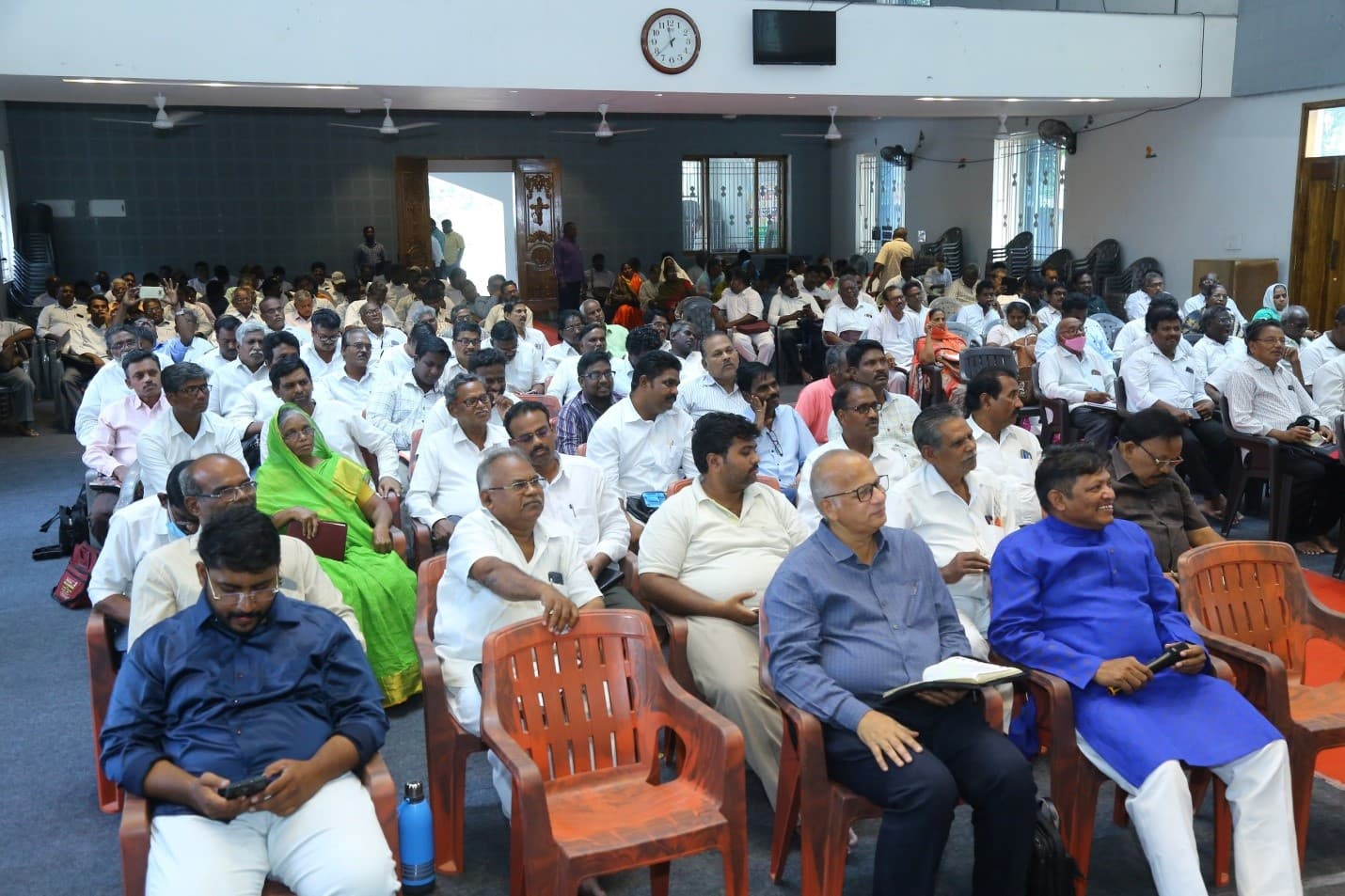 Pastors gathered