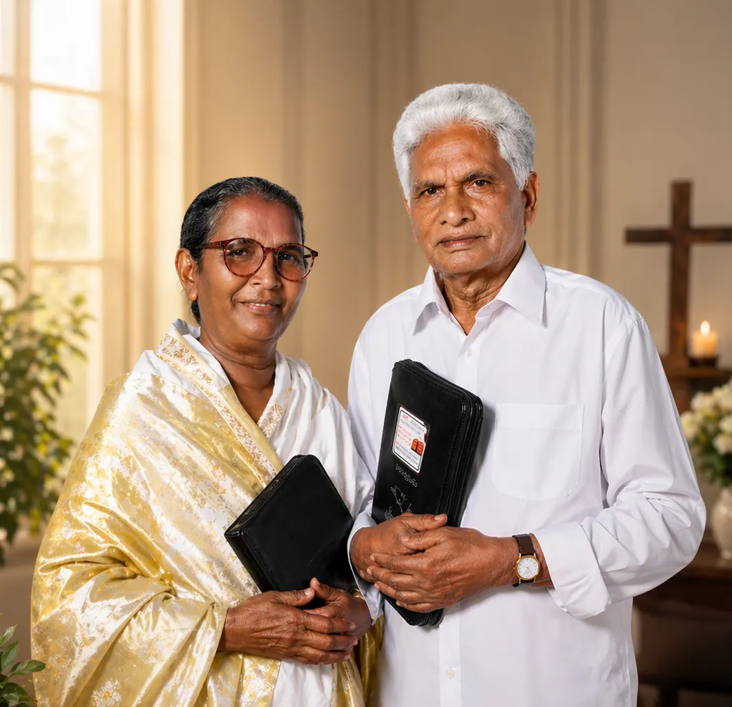 Parents Abraham and Saramma